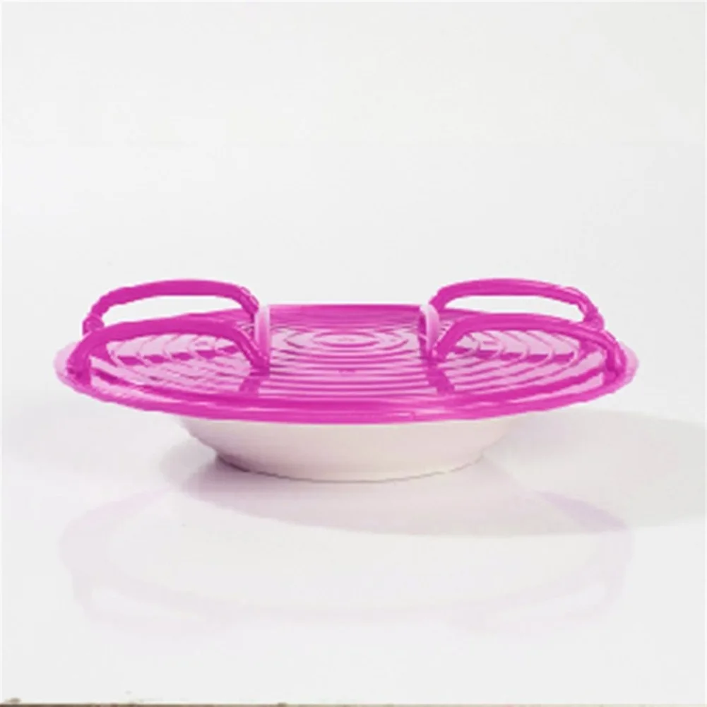 Multifunctional PP Stackable Trivet Pot Holder 2 Layer Microwave Plate Rack For Kitchen Counter Dish Organization T
