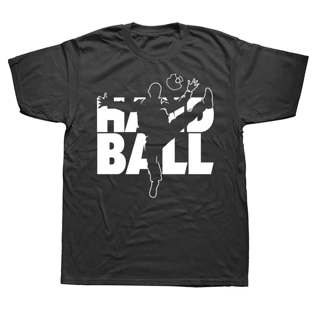 My Goal Is To Stop Yours Handball Goalie H&ball Goalkeeper Handball Lover T-Shirt Anime Clothes T-shirts for Men Cotton