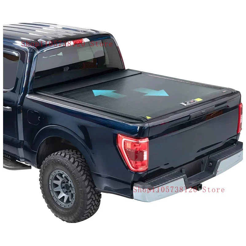 High Quality Aluminum Retractle Roller Shutter Pickup Truck Bed Cover Le Heavy -Rust Aero Den Waterproof
