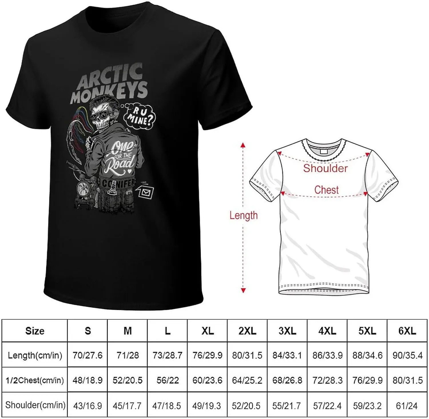 New Dads Crewneck Short Sleeve T Shirt for Arctic and Monkeys Tshirts,Soft Tshirts for Daily Outing