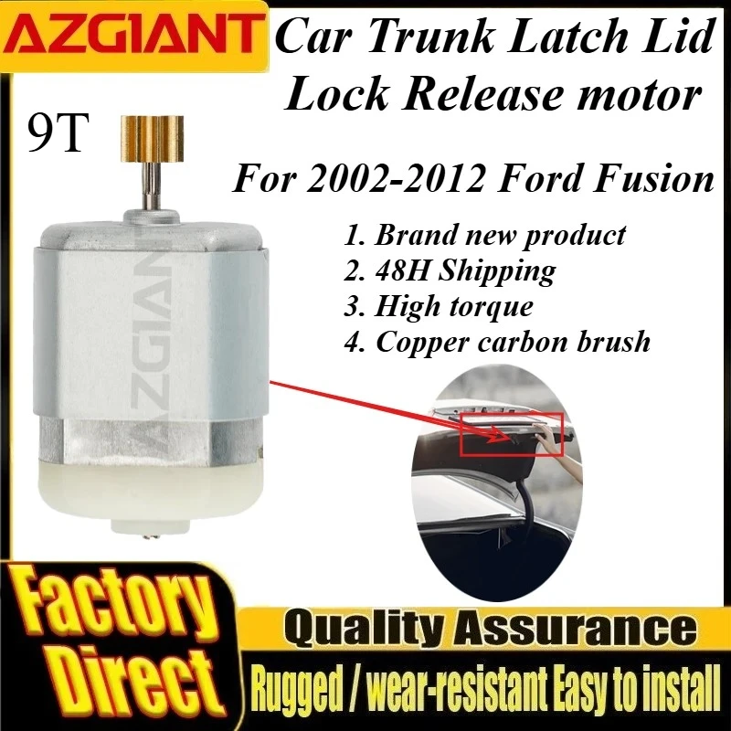 For 2002-2012 Ford Fusion  FC-280PT-22150 9T Car Trunk Lid Luggage Tailgate Block Door Lock Motor 12000rpm High Speed 12V Motors