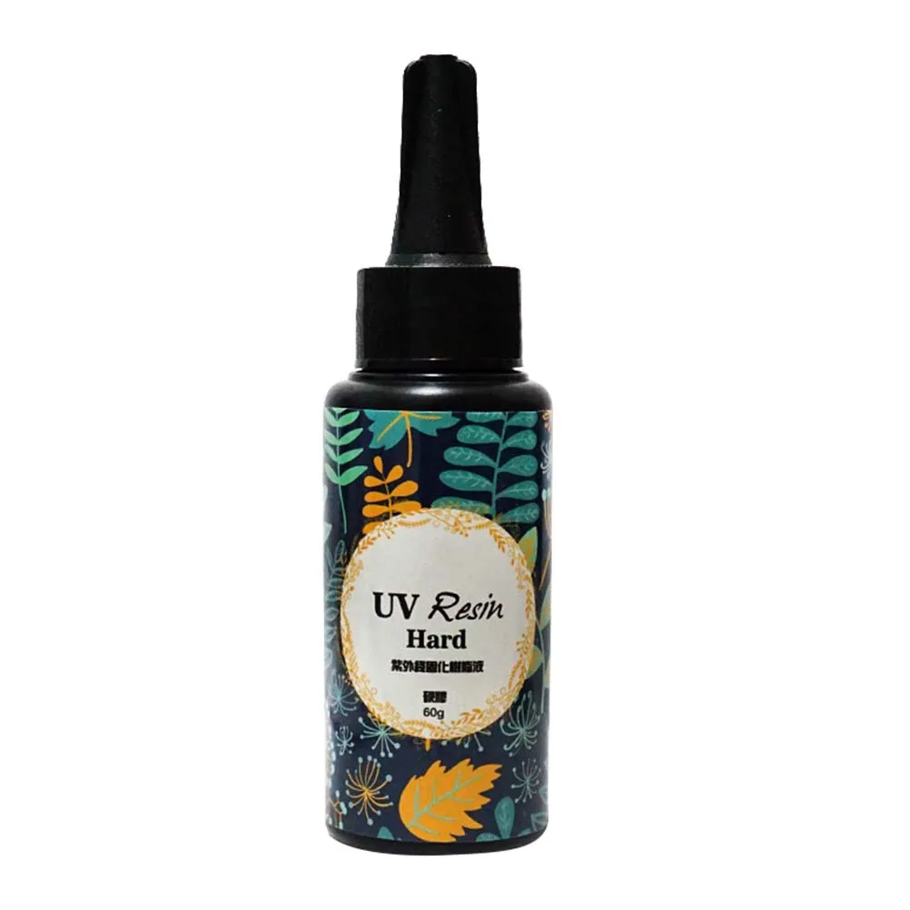 

Transparent Hard Glue Jewelry Making Supplies Solid Epoxy Resin Clear Uv Nail for Activated Sealer