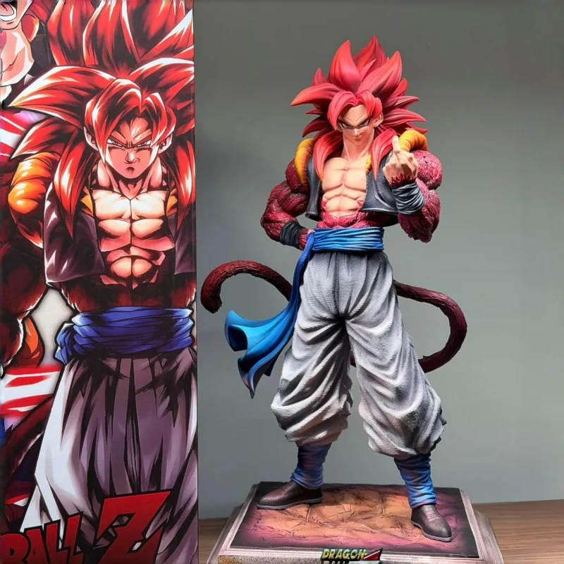 

New Hot Ys Gogeta Anime Figure Super Saiyan Saiyan 4 Gogeta Pvc Action Figures Statue Collection Model Ornament Birthday Gifts