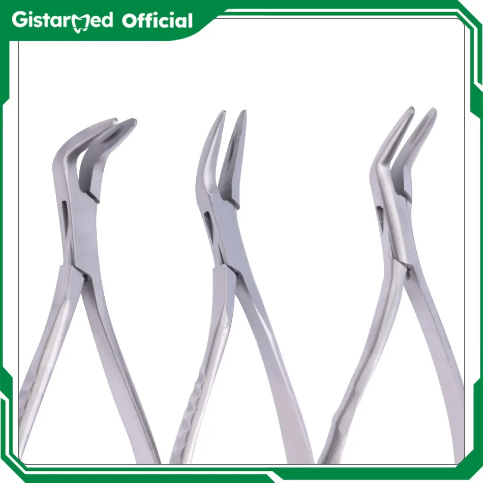 Dentistry Tooth forceps Root Instrument Dental Curved Maxillary Mandibular Tools Extraction Fragment Surgical Pliers Product