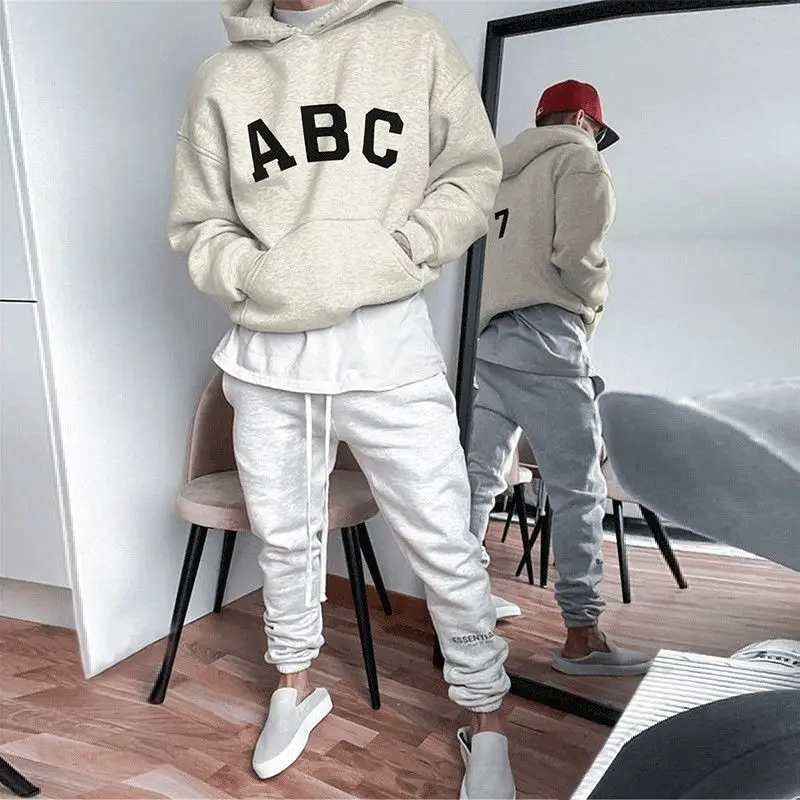 2024 Luxury Brand Unisex Streetwear Tops Graphic Winter Autumn Men\'s Womens Hoodie Letter Street Hip-hop Leisure Loose Pullover