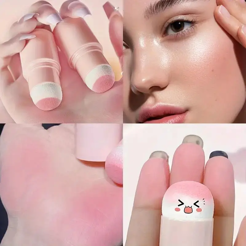 Blush stick, waterproof oil control, waterproof long-lasting formula, suitable for cheeks, multi-purpose