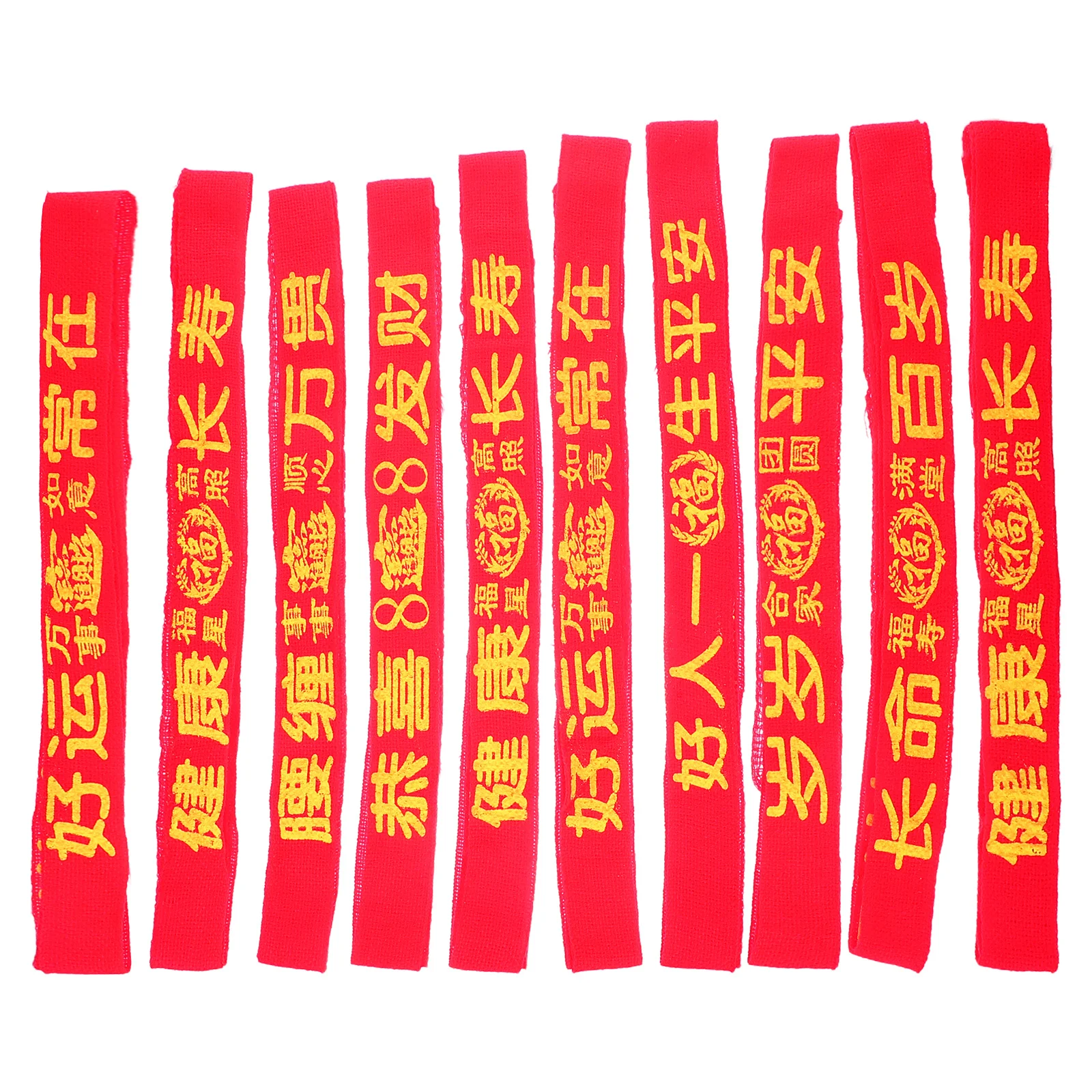 

20pcs Red Waist Single Layer Woven Lucky Rope Chain For Men Women Handmade Blessing Pendant Lightweight Unisex Dress Accessory