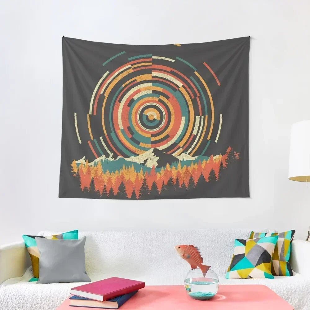 

The Geometry of Sunrise Tapestry Things To The Room Room Decor For Girls Tapestry