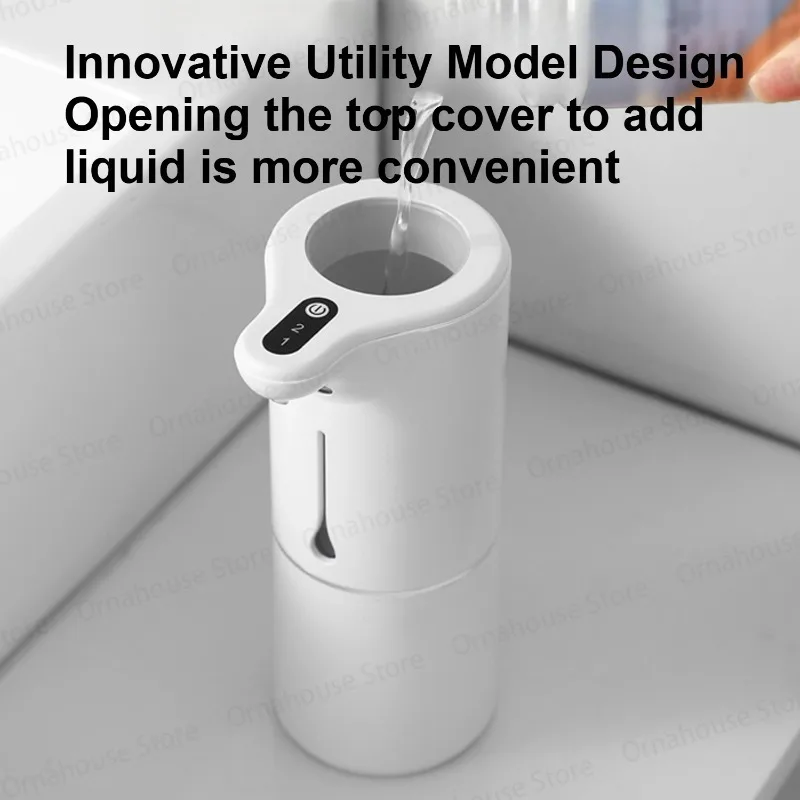 Automatic Sensor Soap Dispenser Intelligent Hand Sanitizer Sensor Home Bathroom Fully Automatic Foam Sensor Soap Liquid Machine