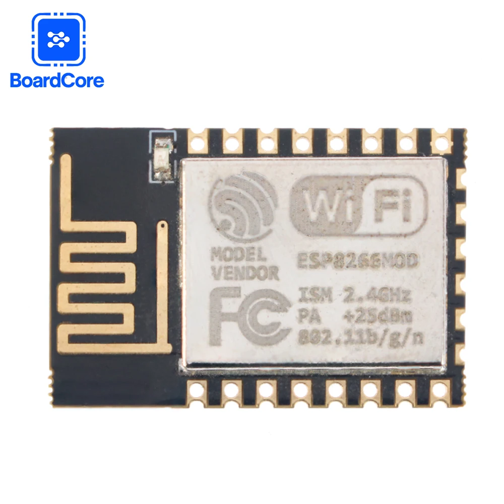2PCS ESP8266 ESP-12E ESP-12F WiFi Serial Module Microcontroller Wireless Transceiver Remote Port Network Module