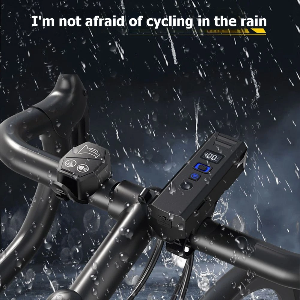 

【БОЛЬШАЯ РАСПРОДАЖА】Портативный алюминиевый передний фонарь для велосипеда с зарядкой Type-C, яркий велосипедный фонарь для шоссейных поездок