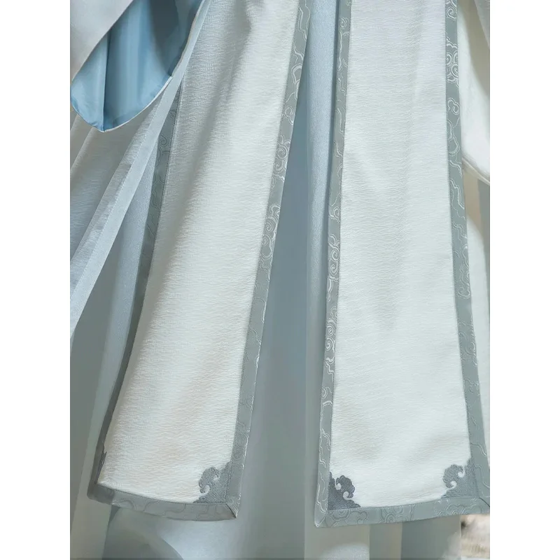 أزياء أنيمي MoDaoZuShi غراندماستر من زراعة الشيطاني LanWangJi للبالغين أزياء تنكرية ملابس هانفو القديمة للجنسين مجموعة كاملة