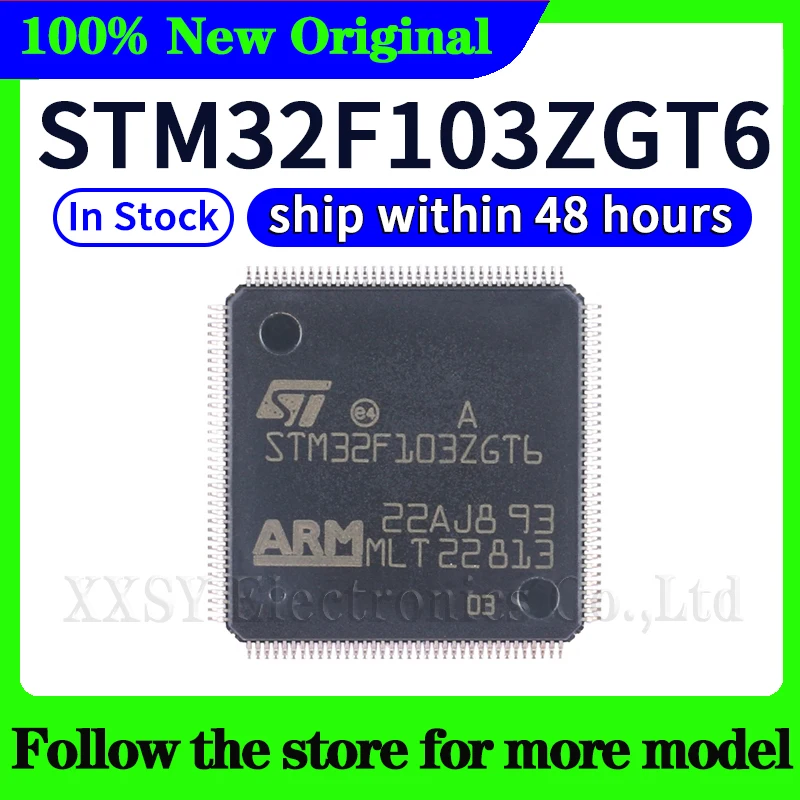 

STM32F103ZGT6 В наличии