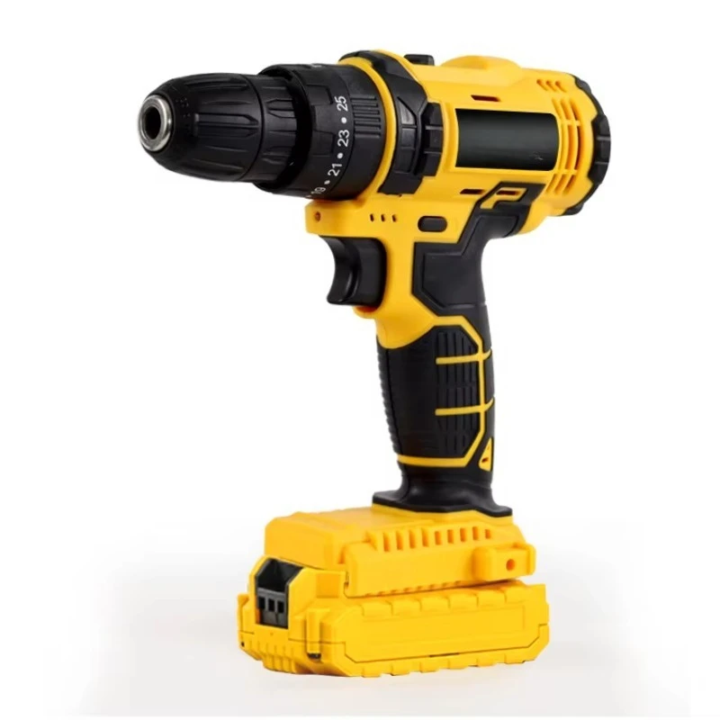 High Durability Two Batteries and One Charge Cordless Drill Power Tools Drill Cordless Electric Power Drill
