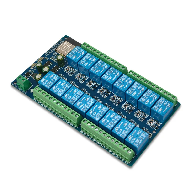 DC5V power supply ESP32 16-channel relay module, development board ESP32-WROOM