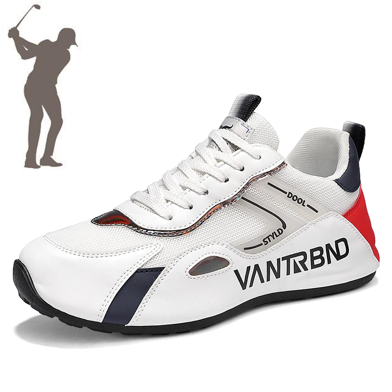 

2024 Spring Golf Shoes Men's Fashion and Comfortable Slow Running Shoes Outdoor Walking and Fitness Sports Shoes