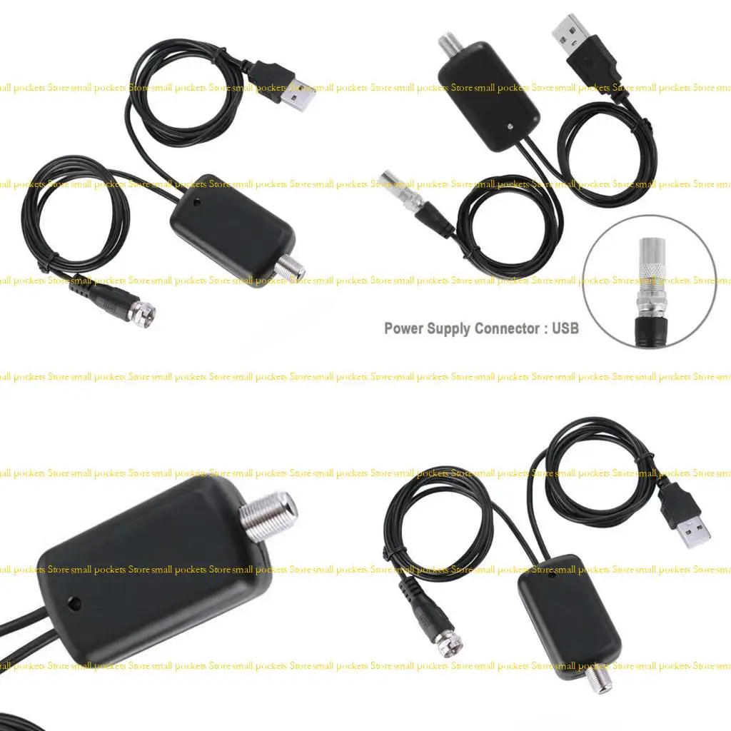 R1WD هوائيات التلفزيون الرقمي مكبر للصوت إشارة محسن تعزيز مكبرات الصوت لدقة 1080P 4K دعم قنوات عالية الوضوح