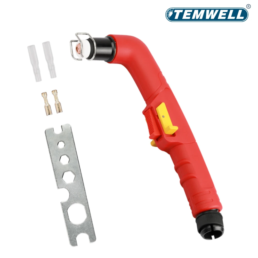 

1pcs S75 Air Cooled Plasma Torch Head with Low Frequency Head Copper Metal Cutting Torch with Consumables