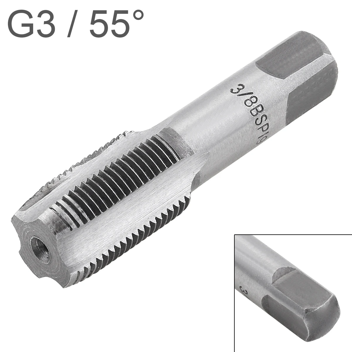 Thread Tap G1/2 G1/4 G1/8 G3/8 G3/4 Thread Tap 55 Degrees Attack Pipe Plate G Tap Hand Tools Tapping Mechanical Workshop Tool