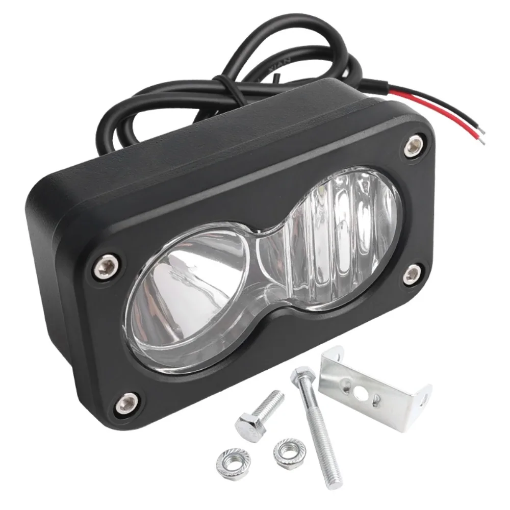 New 1pcs LED Car Headlight for Sur-Ron Segway Talaria  20W LED Headlight Switch White Spot Flood Pod Combo Kit Waterproof