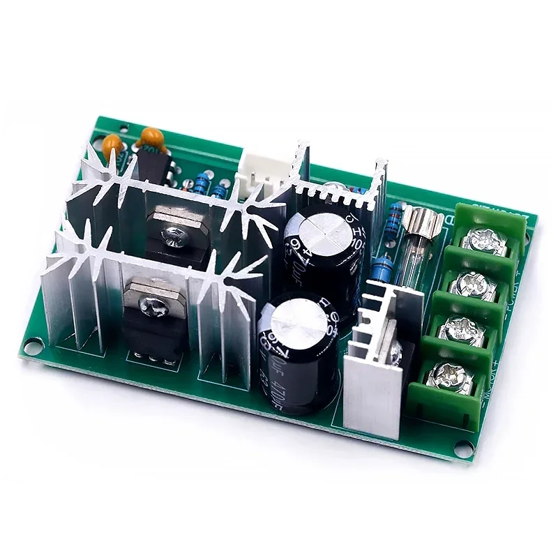 DC10-60V DC Motor Speed Regulator 12V 24V 36V 48V High Power Drive Module PWM Motor Speed Controller 20A Current Regulator