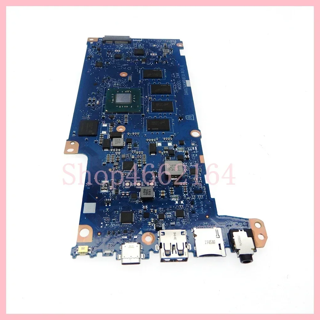 DA0ZAKMB6E0 with N4100  CPU 4GB-RAM 32GB-SSD Motherboard For Acer chromebook C733-C6EK Laptop Mainboard 100% Tested OK