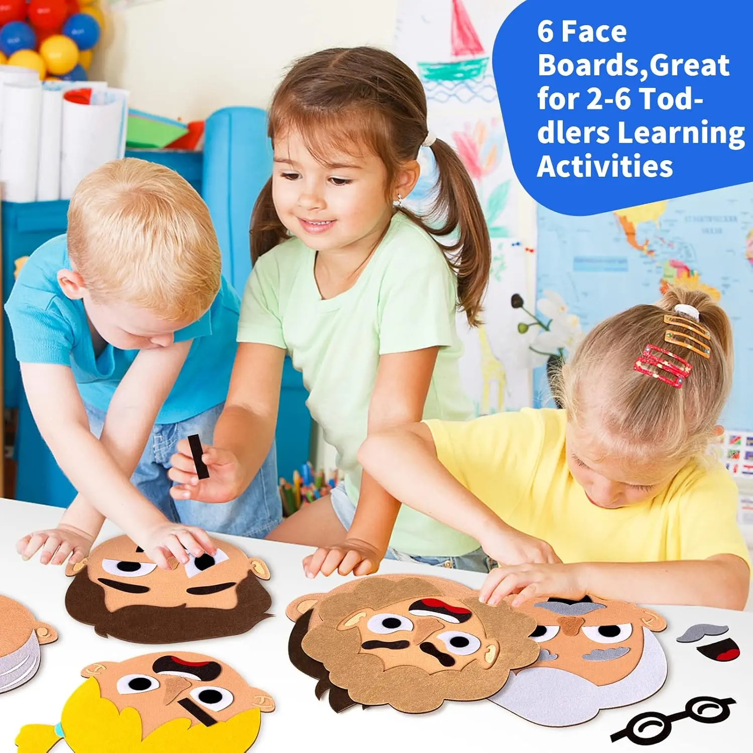 Jogos emocionais sociais para crianças e bebês, jogos de tabuleiro com sentimentos de família, brinquedo sensorial para autismo, brinquedos de aprendizagem pré-escolar para meninos e meninas