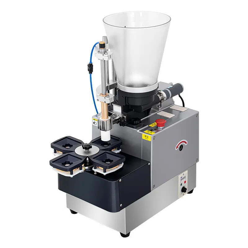 Automatic Wonton Machine Small Bag Commercial Soup Noodle Shop Dumpling Maker for Pork Vegetable Stuffing Fried Dumplings