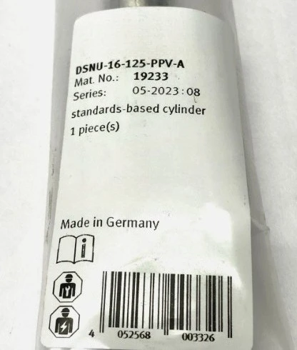 

Brand New 1pcs DSNU-16-125-PPV-A Pneumatic Cylinder Fast delivery