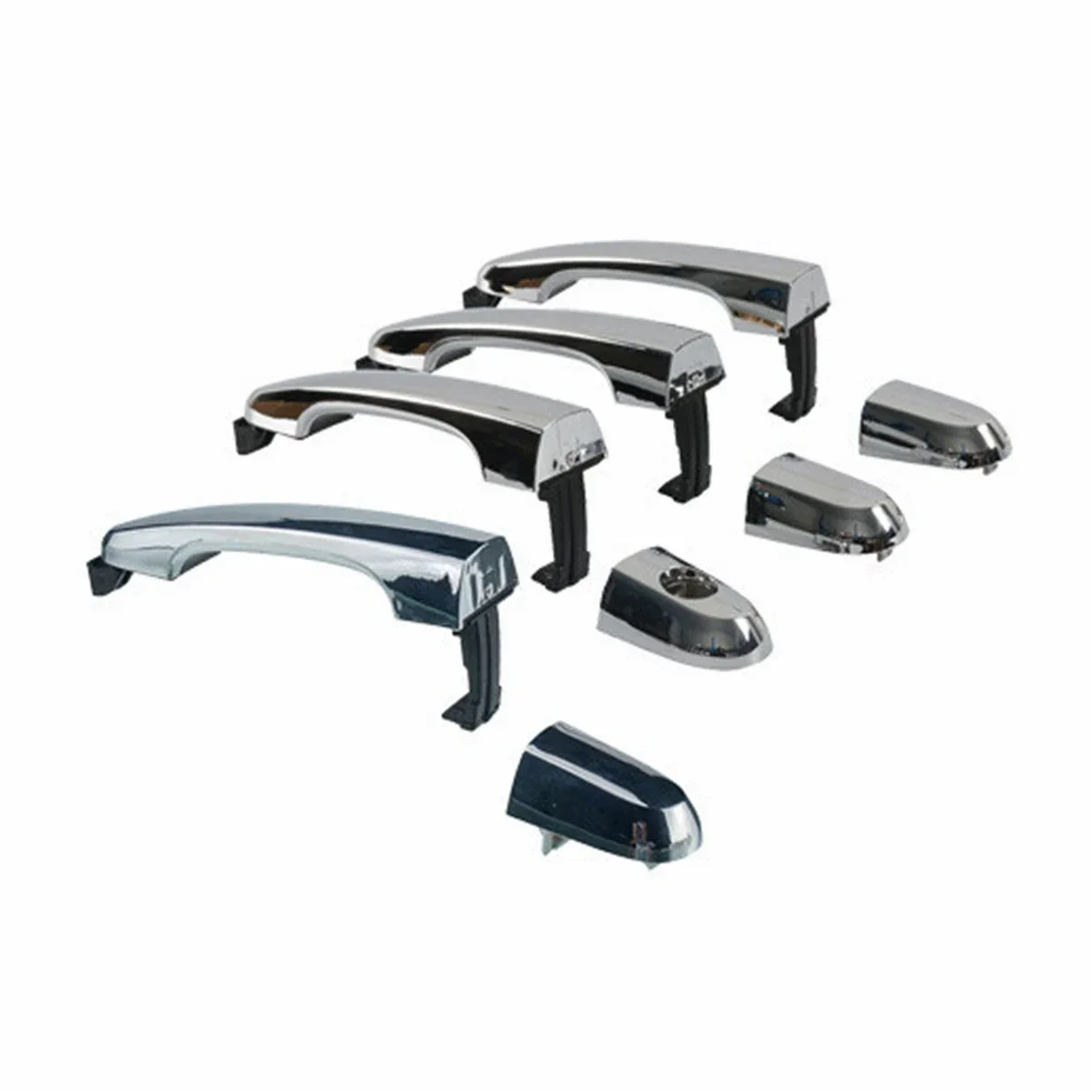 

Exterior Door Handle For 2011-2015 Kia Sorento Left & Right 2 Pair Set Chrome 82651-2P010 83662-2P010