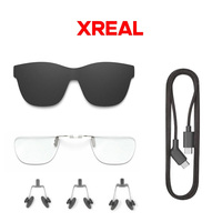 for XREAL  Air Air 2 Pro Smart AR Glasses Accessories Nose pad , Eyeglasses Hood , 1.2M Data Cable , Myopia Glasses Frame