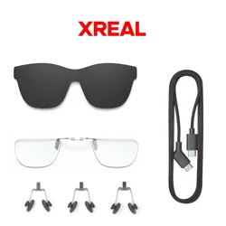 for XREAL Air 2 Ultra one Pro 1S Smart AR Glasses Accessories Nose pad ,Eyeglasses Hood , 1.2M Data Cable , Myopia Glasses Frame