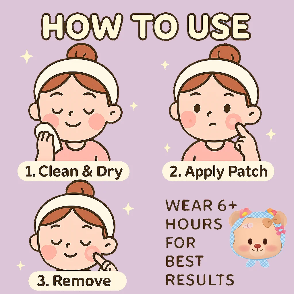 رقع حب الشباب هيدروجيل، 90 قطعة لكل صندوق، رقع حب الشباب اللطيفة للتنظيف العميق، تغطية البثور بشكل فعال، مناسبة للفتيات