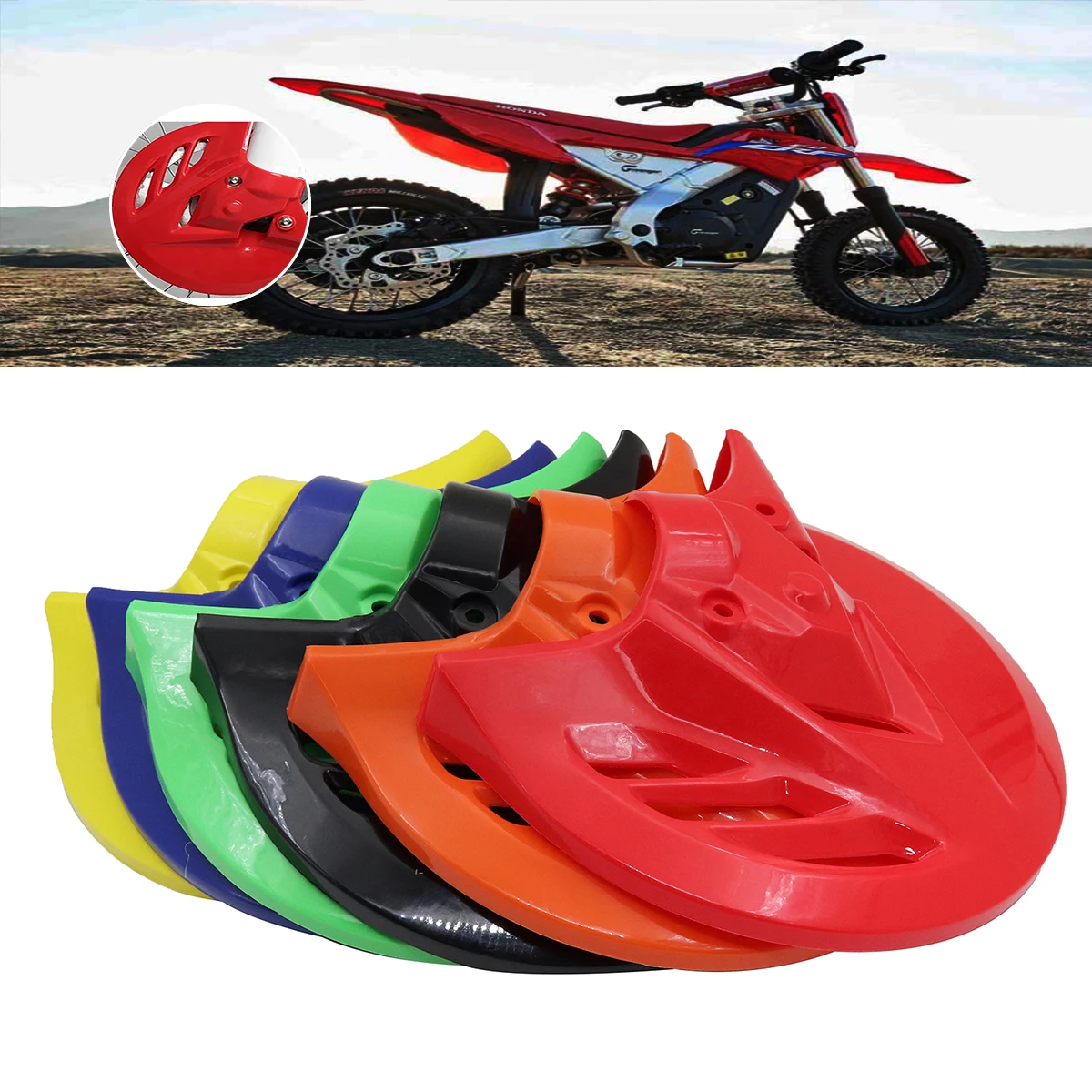 Motorcycle 270mm Front Brake Disc Protection Cover For Honda CRF 250R 450R 250RX Kayo T4 T6 250X 450L 450RWE 450RX 450X