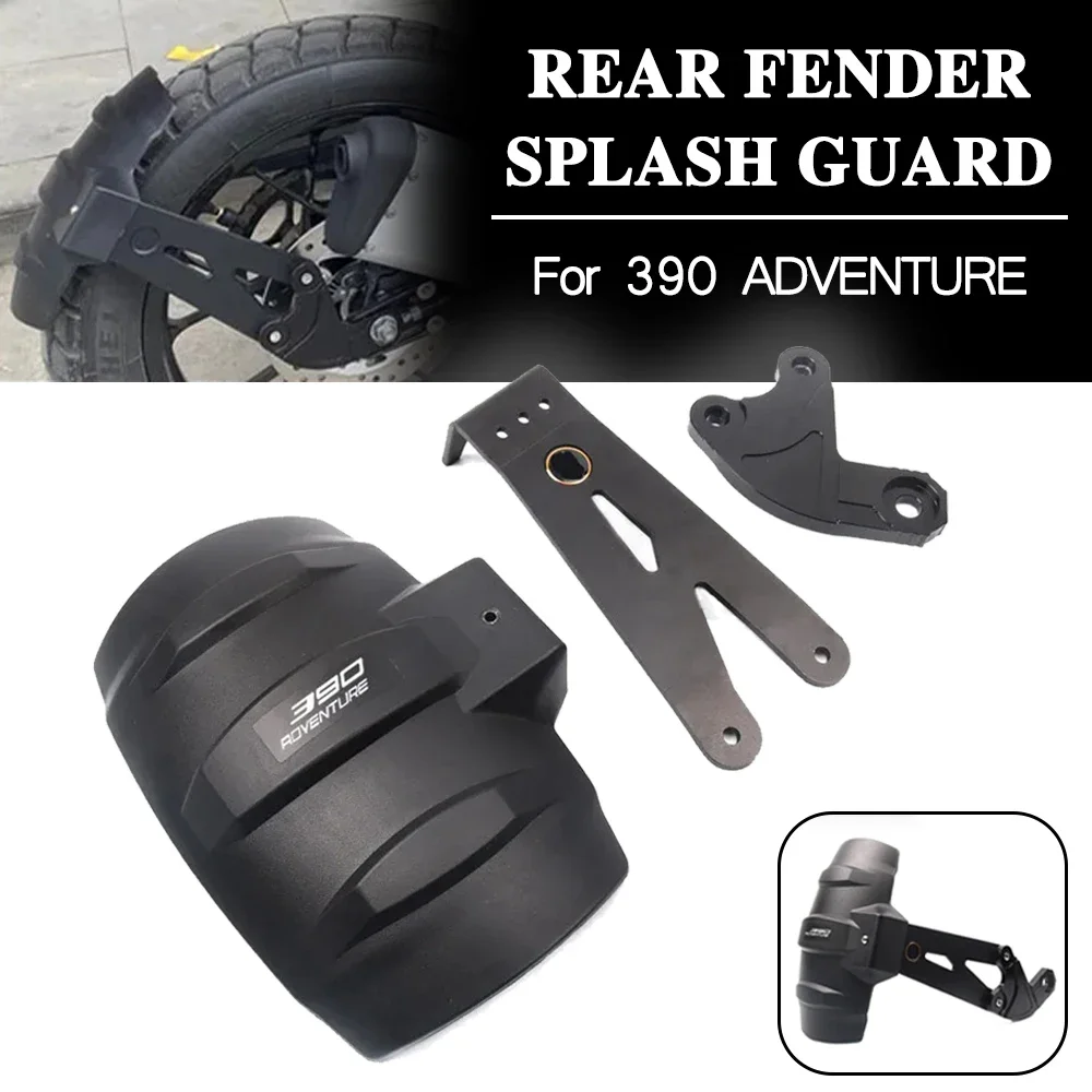 Motorcycle Accessories Rear Fender Mudguard Wheel Hugger Splash Guard CNC bracket For 390 ADV ADVENTURE 390ADV