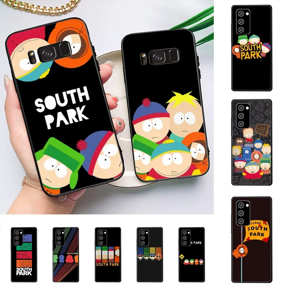 Funny S-South P-Park Cute Phone Case For Samsung J 7 Plus 7core J7 Neo J6 Plus Prime J6 J4 J5 Mobile Cover