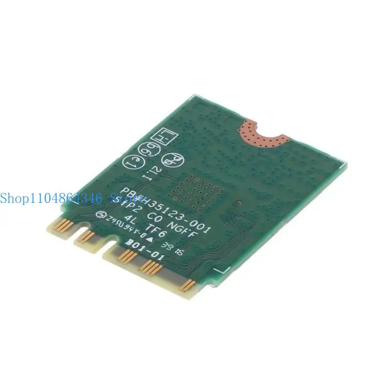 IEEE 802.11AC WiFi NGFF for M.2 Interface 433Mbps WiFi Adapter for Laptop PCs-NGFF M2 Wi-Fi Card for w/ BT-compat