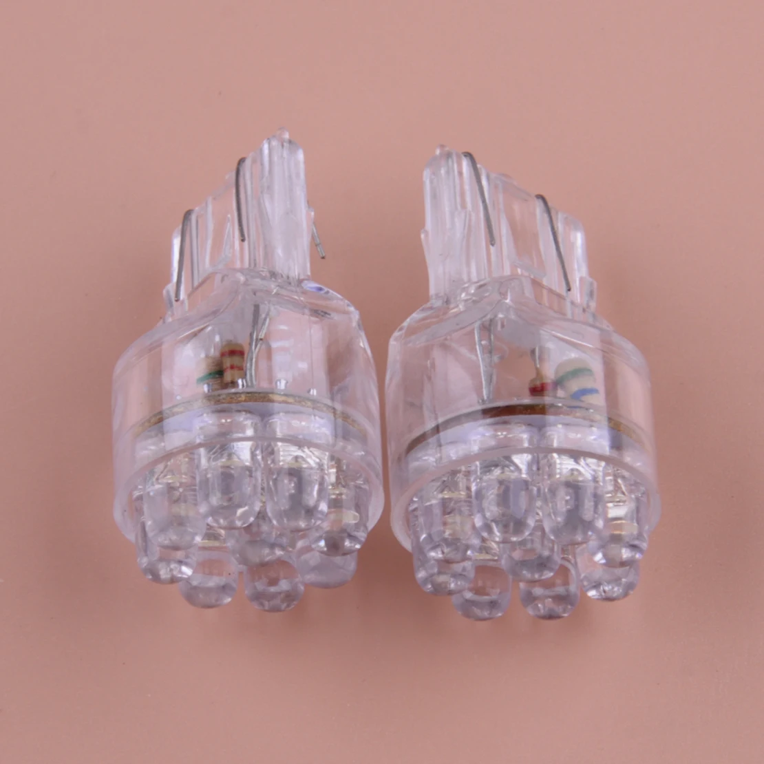 

2Pcs 12V T20 7440 7443 7444 W21 5W W3×16q 580 Car Daytime Running Light DRL Reverse Lamp Turn Signal Bulb