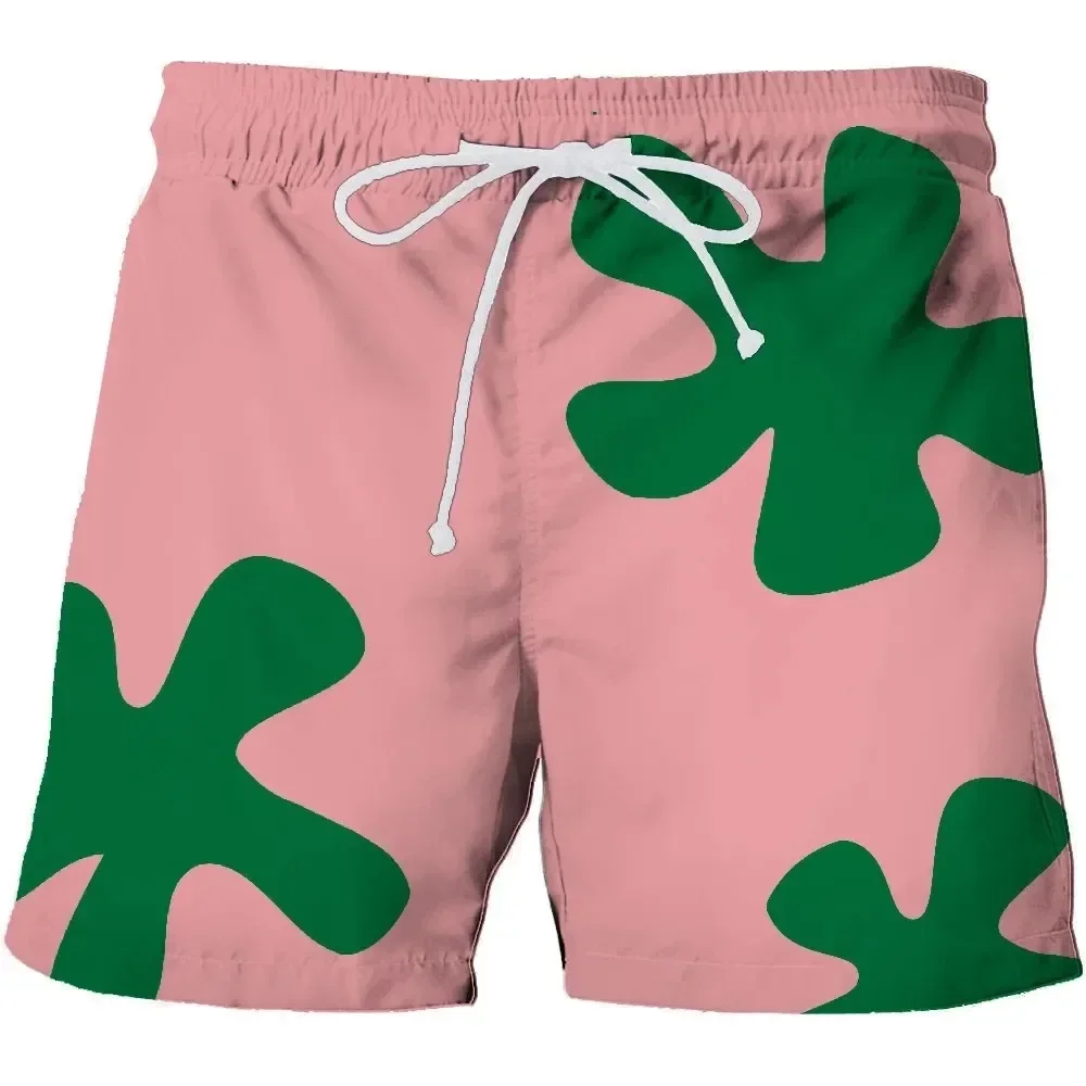 Nouveau été 3D Anime Patrick Star conseil Shorts troncs séchage rapide plage natation Shorts femmes hommes Hip Hop pantalons courts vêtements de plage