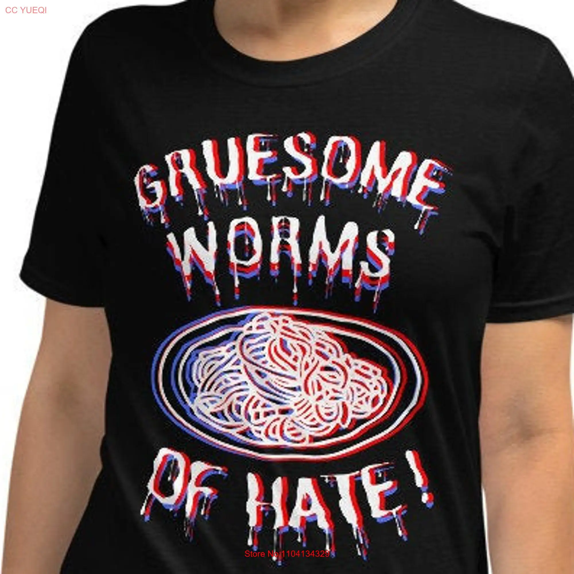 Gruesome Worms of Hate Inspired by MST3K Haunted Boiler Room  T Shirt long or short sleeves