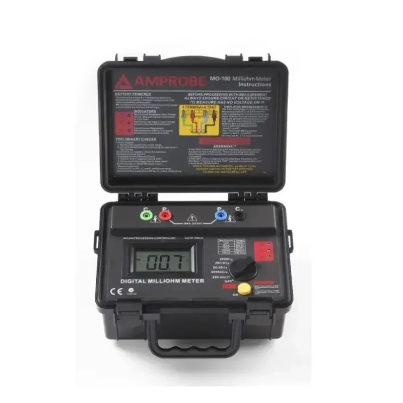NUEVO Medidor de Miliohmios Amprobe MO-100