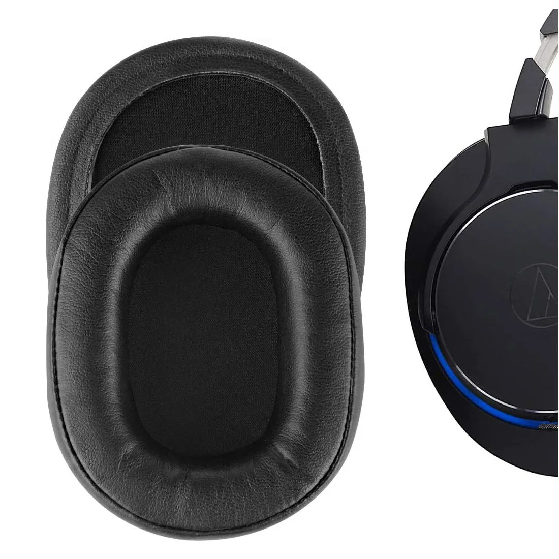 

MOUDUNG Replacement Earpads For ATH-MSR7 M50X M20 M40 M40X Headset Ear pads Headphones Leather Sleeve Earphone Earmuff