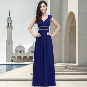 Plinsd Night -Kleider mit V -Geteil für Damen, Linie A, langes Chiffon, Kristallstress, offener Rücken, elegante, formelle Brautkleider 8 Hauptverkäufe lange Partykleider mit Steinen - №5