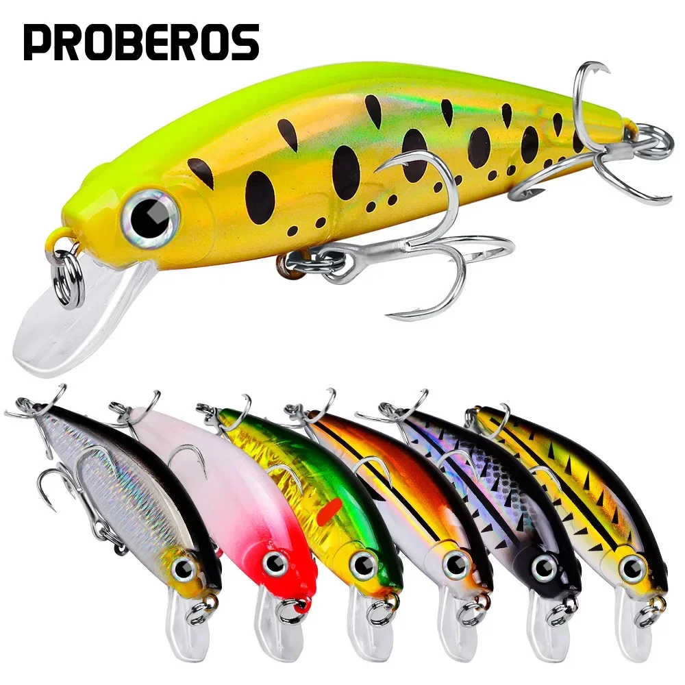 

1pcs Mini Sinking Minnow Wobblers Fishing Lures 8cm 11g Trout Artificial plastic Hard BaitJerkbait Crankbait Bass Fishing Tackle