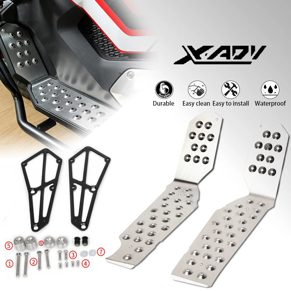 

Accessories motorcycle For HONDA XADV750 2017 2018 2019 2020 2021 2025 2024 23 XADV 750 750XADV xadv750 Rear set foot pegs Parts