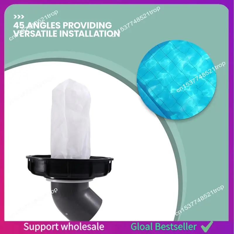 

A38M IBC Аксессуары для ведра тонна Пластиковое ведро с фильтром Крышка ведра DN150 Черный DN150-165 мм 45 градусов