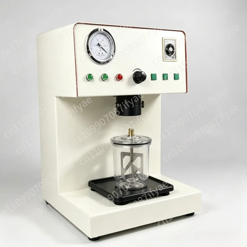Laboratory small vacuum mixer with vacuum pump  Vacuum mixer