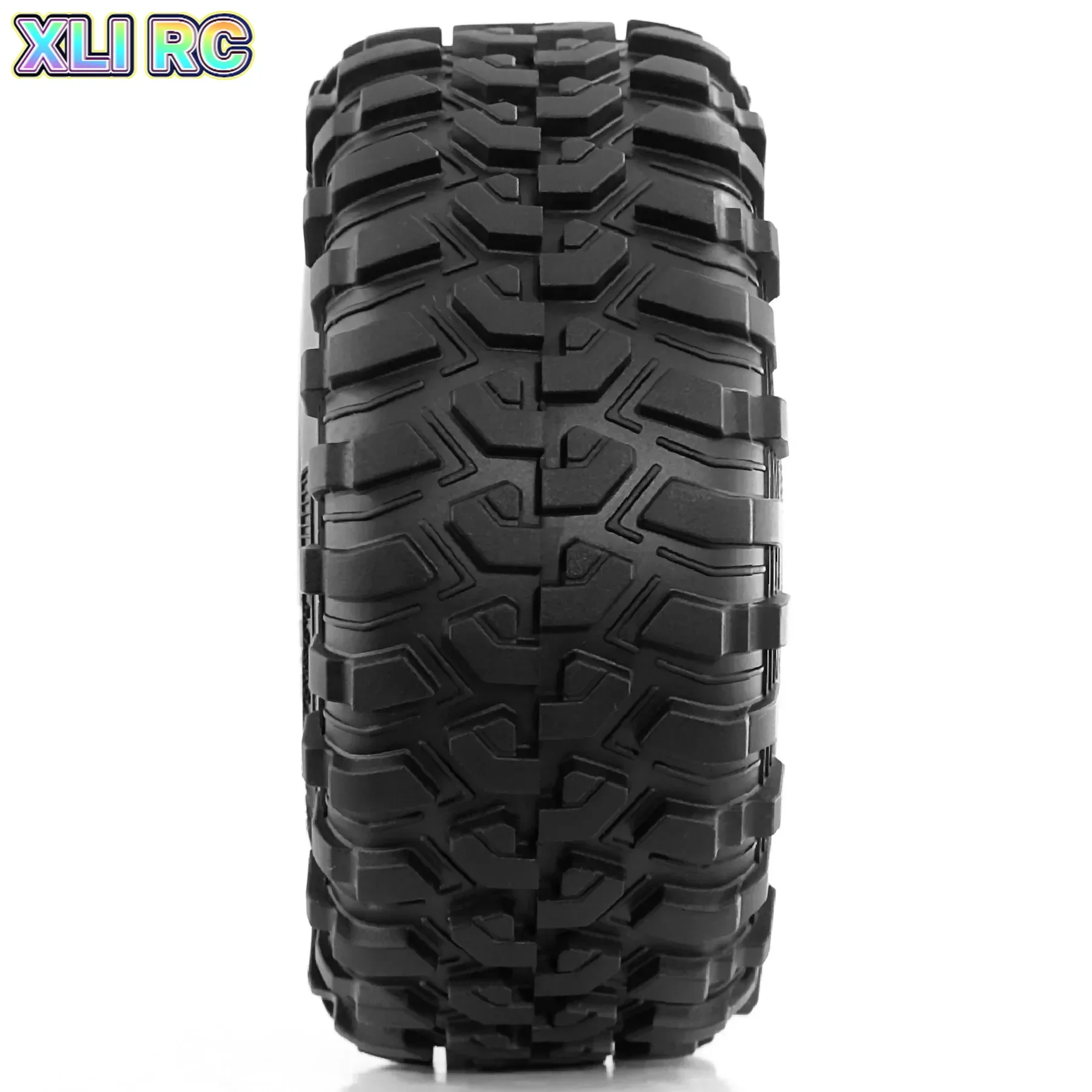 RC 2.2 Inch Mud Crawler Tires OD 130mm With Foam Inserts for Axial SCX10 90047 D90 D110 Tamiya CC01 Traxxas TRX4 Gen8