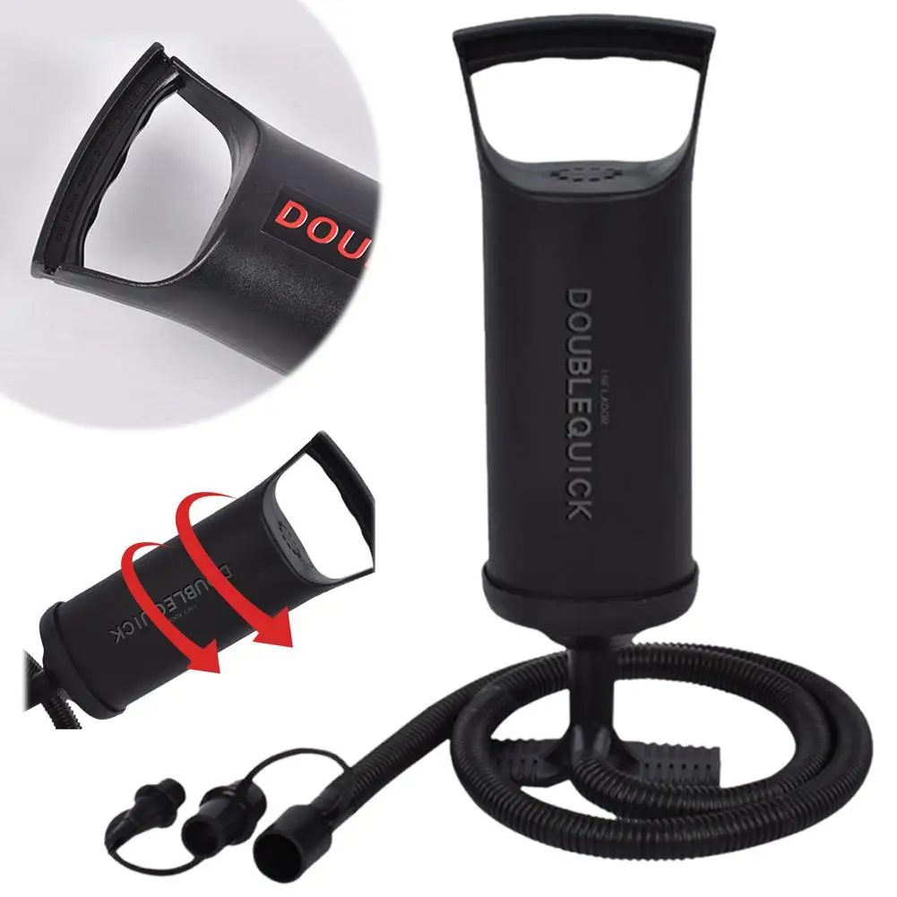 New High Pressure Double Action Hand Pump Detachable Handle 4L Air Inflator SUP Stand Up Paddle Board Surfboard Kayak Boat