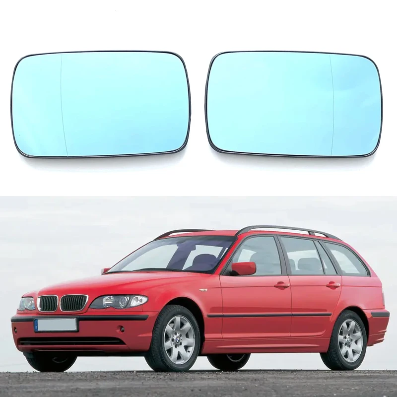 

For BMW 3 E36 (1990-1998) / 5 E34 ( 1988-1995) / 5 E39 (1996-1997) / E46 (1998-2005) Heated convex glass mirror Replacement